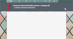 Desktop Screenshot of fairmontumc.org